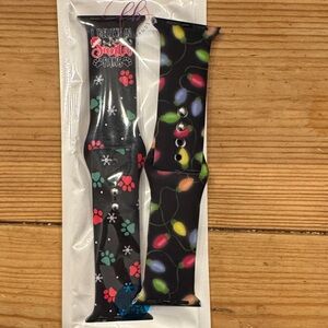 Colorful Paw Print Apple Watch Bands